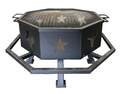 30-Inch Metal Texas Style Wood Fire Pit 