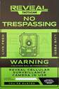Reveal No Trespassing Sign, 3-Pack