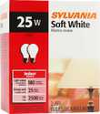 25-Watt Soft White A19 Incandescent Light Bulb, 2-Pack
