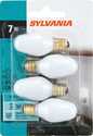 7-Watt White C7 Night Light Bulbs, 4-Pack 