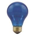 25-Watt Blue A19 Incandescent Transparent Light Bulb