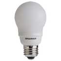 9-Watt Fan Warm White A19 A-Line CFL Light Bulb
