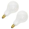 40-Watt Soft White A15 Incandescent Ceiling Fan Light Bulbs, 2-Pack