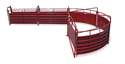 180 x 20-Foot Red Sheeted Sweep System