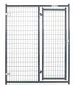 5 x 6-Foot Blue Champion Dog Kennel Gate With Front Panel 