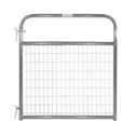 4-Foot Gray Watchman Series Wire Mesh Gate 