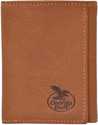 4-1/4-Inch X 3-1/4-Inch Light Brown Trifold Wallet