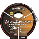 NeverKink Pro Commercial Duty Hose &mdash; 5/8 in. Dia x 100 ft. L, Black / Red