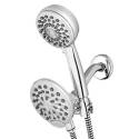 Chrome One-Touch Powerpulse Massage Dual Shower System