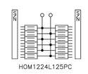 Square D™ HOM1224L125PC 