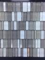 12-Inch X 12-Inch Winter Breeze Vertical Mosaic Tile