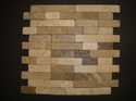 12-Inch X 12-Inch Rustic Blend Mosaic Tile