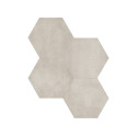 7-Inch x 8-Inch Sand Hexagon