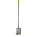 Long Fiberglass Handle Square Point Shovel