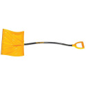 18-Inch Ergonomic Snow Shovel With Fiberglass D Handle