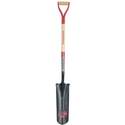 16-Inch Drain Spade With Wood Handle And D-Grip