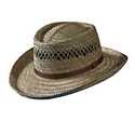 Medium Brown Rush Gambler Hat