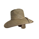 Small/Medium Rush Straw Sunbuster Hat, With Cape