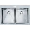 33 x 22 x 9-Inch Stainless Steel Double Bowl Sink Kit