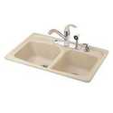 Granite Double Bowl Kitchen Sink Slate