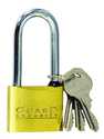 1-3/4-Inch Solid Brass Long-Shackle Padlock