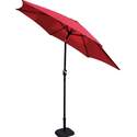 9-Foot Red Patio Umbrella