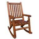 Amberlog Single Porch Rocker  