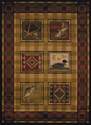 7-Foot 10-Inch X 10-Foot 6-Inch Affinity Collection Rustic Lodge Area Rug