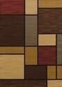 5-Foot 3-Inch X 7-Foot 2-Inch Affinity Rhombus Multi-Colored Area Rug 
