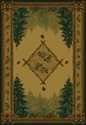 Rug 7 ft 10 x 10 ft 6 Forest Trail Lodge