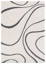 5-Foot 3-Inch X 7-Foot 2-Inch Tranquility Smoke Gray Area Rug