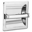 Contemporary Chrome Recessed Toilet Paper Holder
