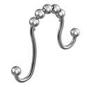12-Pack Bchrome Shower Curtain Rings