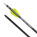 16-Inch Evo-X Centerpunch Carbon Arrows With White  Alpha-Nocks 6-Pack