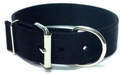 1-Inch X 24-Inch Black Nylon Double Layer Dog Collar