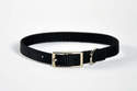 8-Inch Black Nylon Puppy Collar