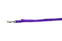 1-Inch X 6-Foot Purple Nylon Single Layer Dog Leash
