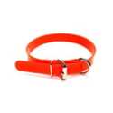 1-Inch X 22-Inch Hot Orange Hunting Reflexite Dog Collar With D-Ring