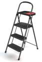 3-Step Steel Rubbermaid Step Stool With Project Tray 