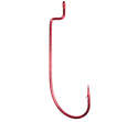 2/0 Offset Worm Hook Bleeding Bat D30z