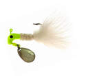 1/16 Ounce Chartreuse And White Original Marabou Road Runner Jig