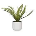 Green Ceramic Contemporary Artificial Foliage