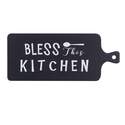 24 X 10-Inch Black Wood Modern Farmhouse Kitchen Wall Sign