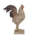 10 x 13-Inch Polystone Rooster Sculpture