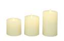 5-Inch Flameless Candle With Remote, Set Of 3