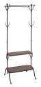 25 x 69-Inch Metal And Wood Clothes Rack