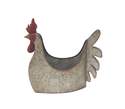 12 x 16-Inch Metal Chicken Planter  