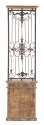 71 x 20-Inch Wood And Metal Wall Gate