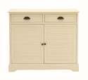 40 x 36-Inch Wood White Cabinet