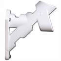 Bracket Multi Purpose Aluminum White 1-Inch